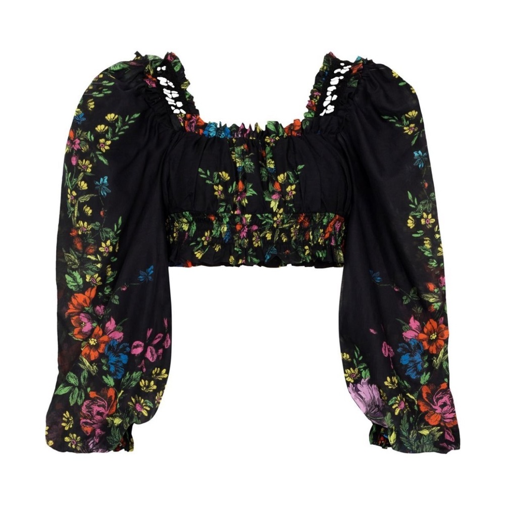 Charo Ruiz Ibiza Cropped Top BNWT - Picture 2 of 10